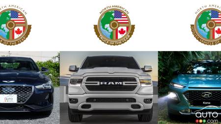 Détroit 2019 : Genesis G70, RAM 1500, Hyundai Kona gagnants des NACTOY 2019